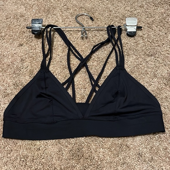 Victoria's Secret PINK Black Strappy Bralette - Picture 3 of 4